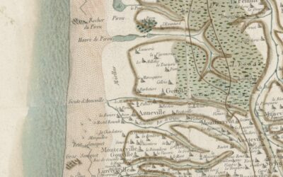 Carte de Geffosses au XIXe siècle